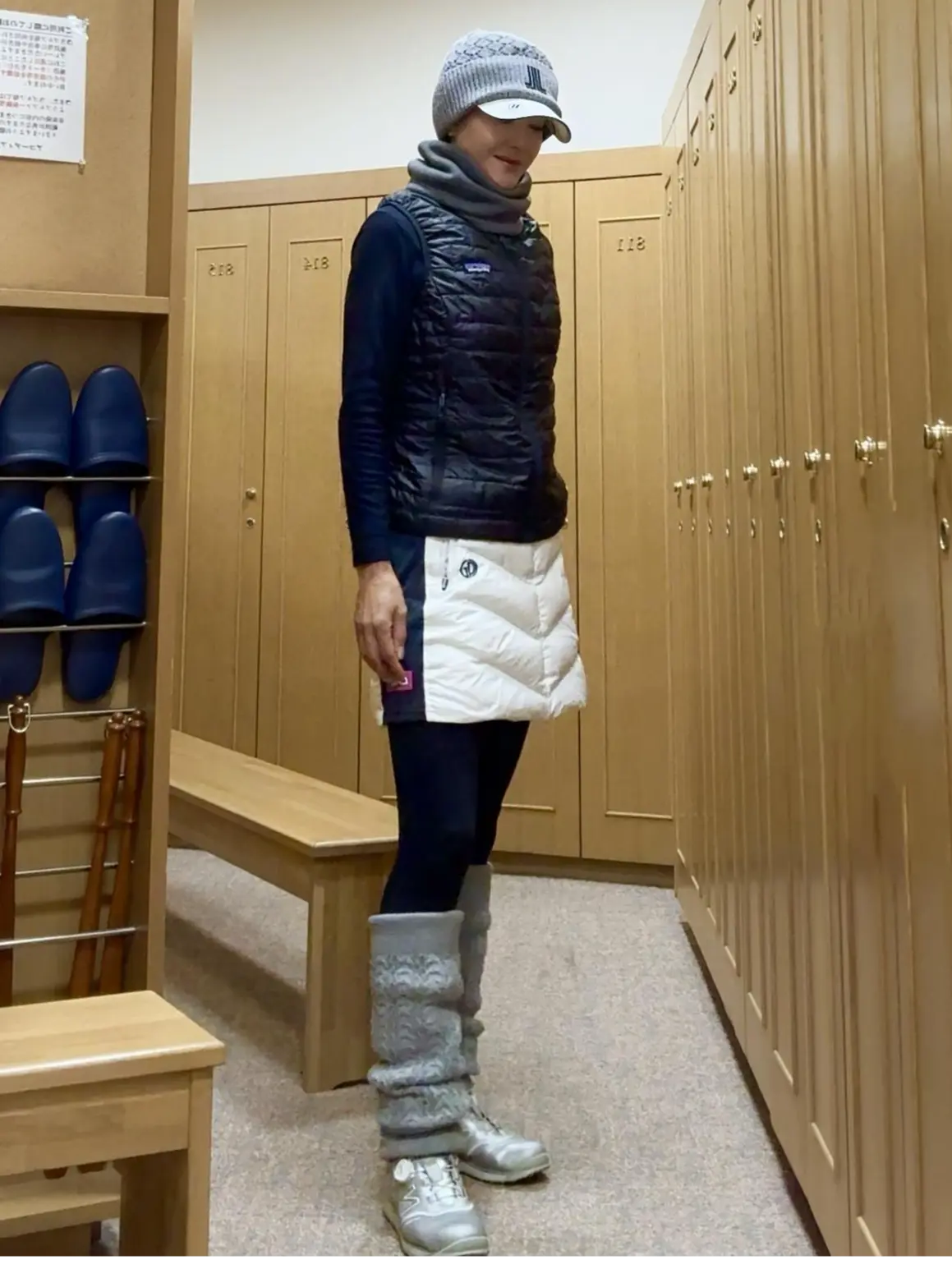 冬のゴルフファッション〜寒さに負けない防の画像_6