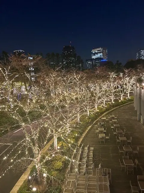 東京ミッドタウンのイルミネーション