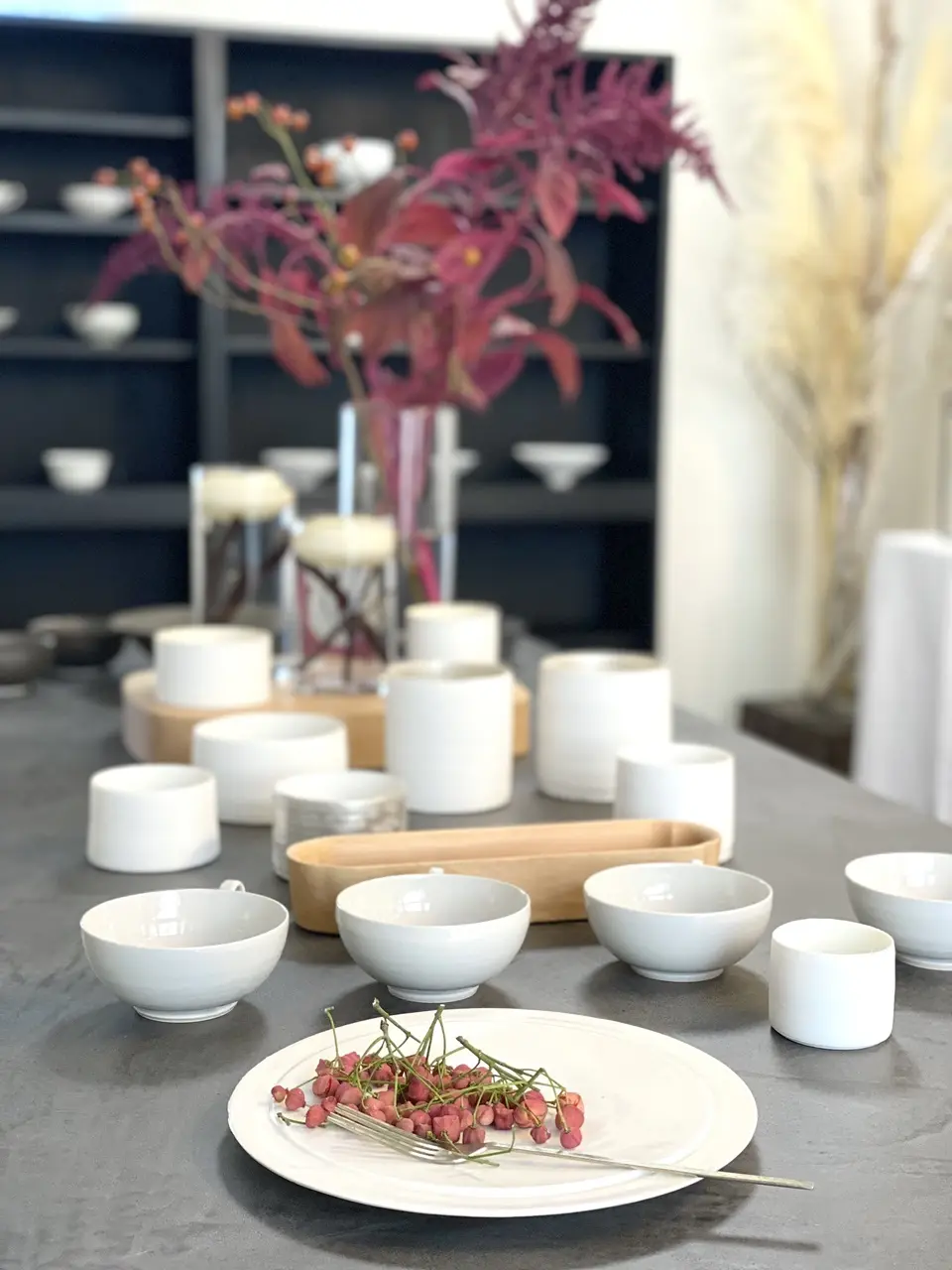 木蓮舎 中里博恒　白磁－白い秋－ ①