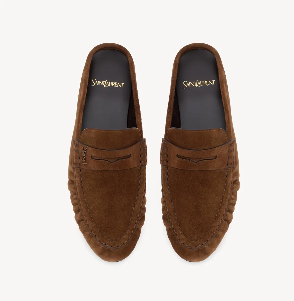 2026春 新作靴 サンローラン ミュールローファー