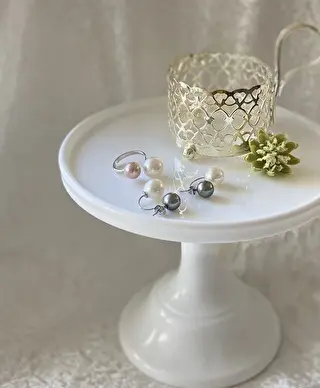 ピアス&リング/Grandma’s Pearl