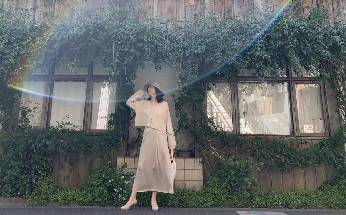 ベージュコーデで、春の湘南への画像_1