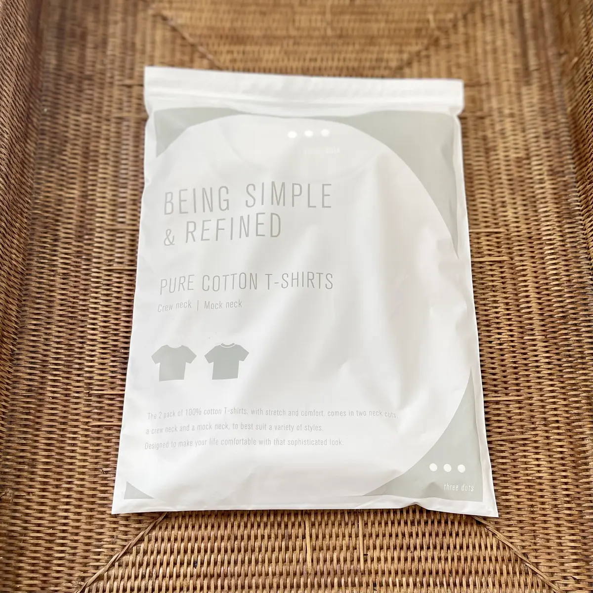 エクラ別注「three dots パックの画像_11