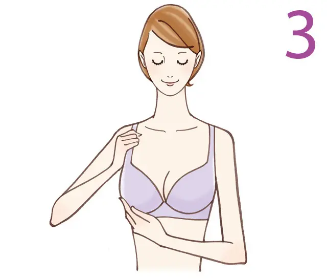 ブラの正しいつけ方