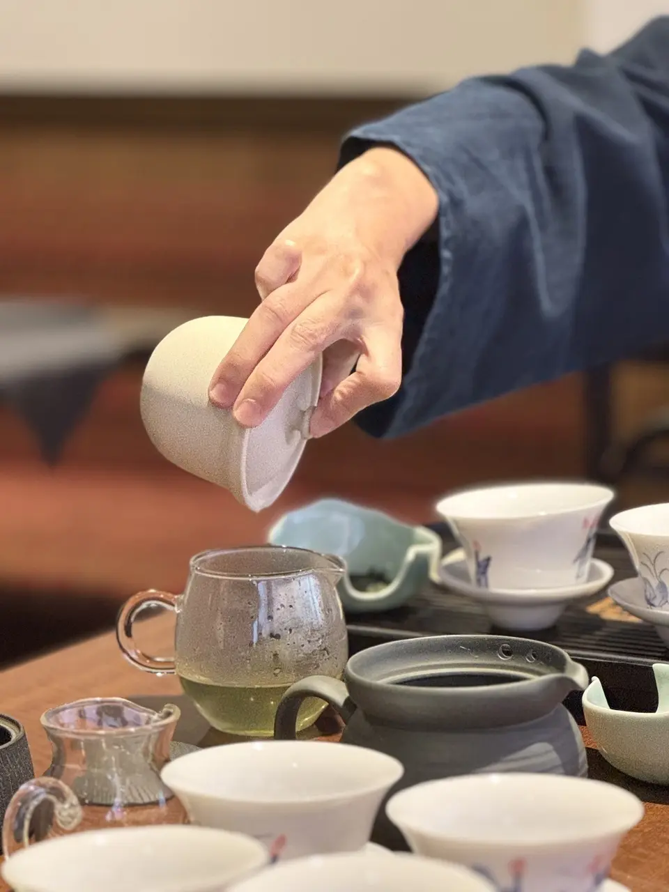 常滑焼の急須で美味しいお茶時間講座 05