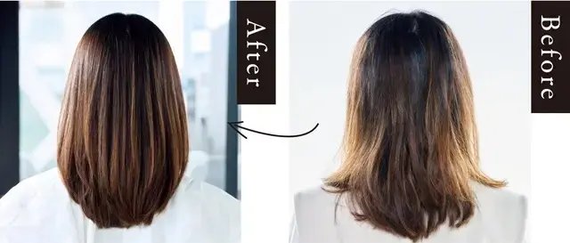 若いころはこんな髪質だった！と思い出しました