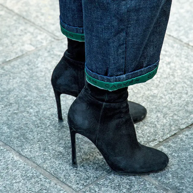 パリ＆ミラノマダム　愛用のショートブーツ