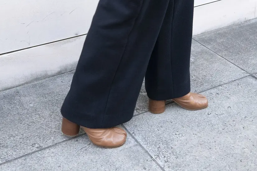 マルジェラのタビブーツは松井さんの定番