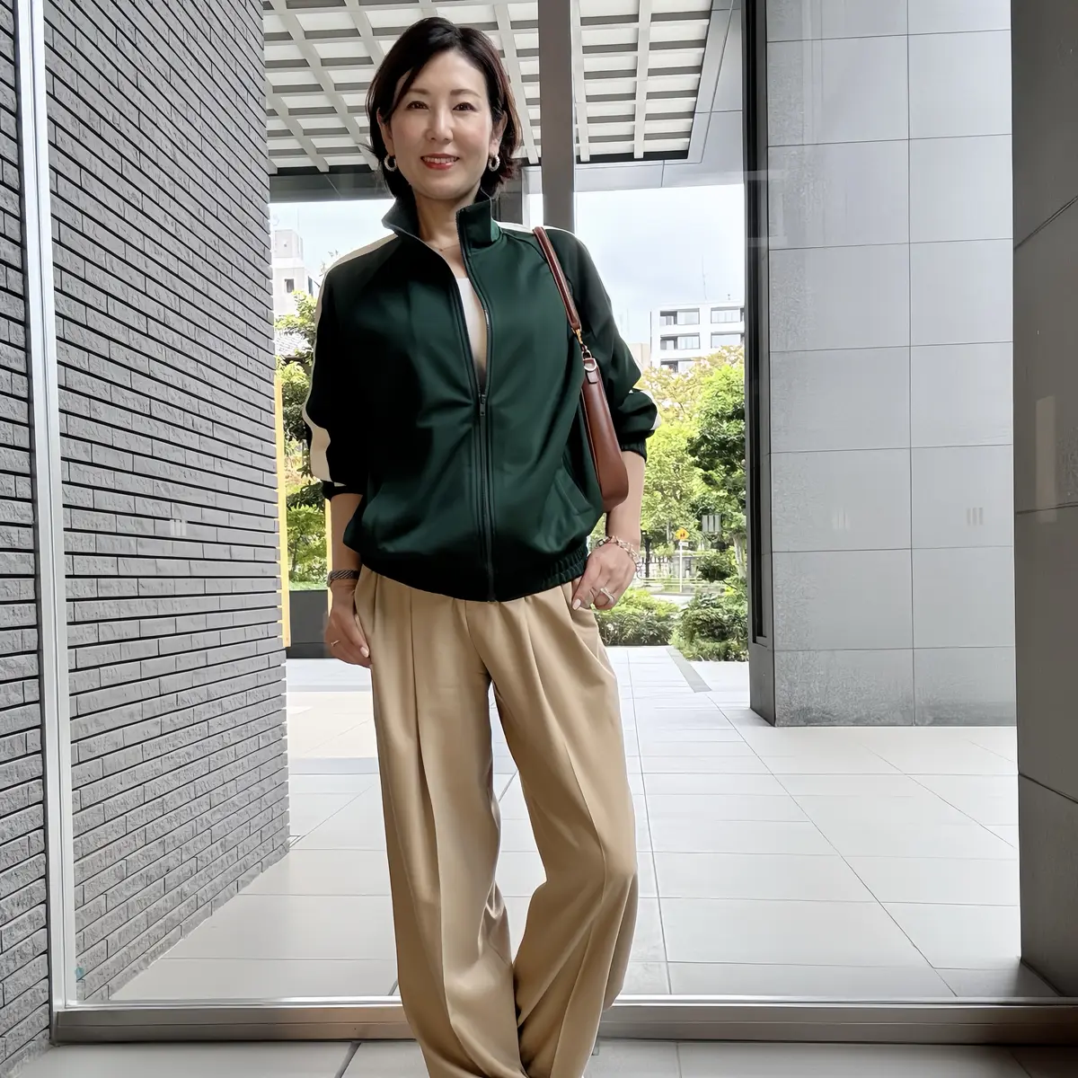 気温23度｜GUで見つけた秋色ジャケットの画像_5