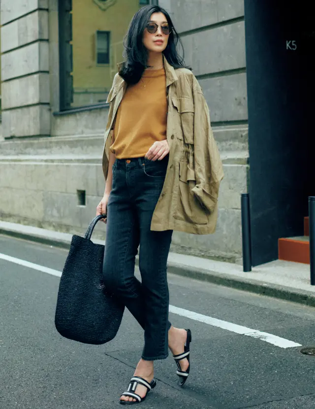 レッドカードのデニム「Liberty」コーデのゆうき