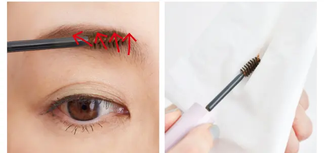 眉マスカラをより美しく塗るコツ