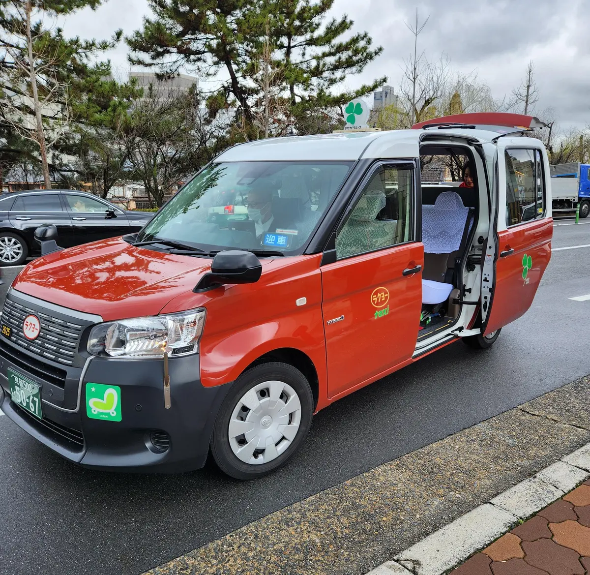 アプリを使えばタクシーもすぐに来てくれました。