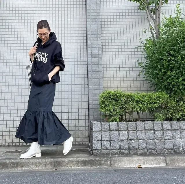 華組　スカートコーデ