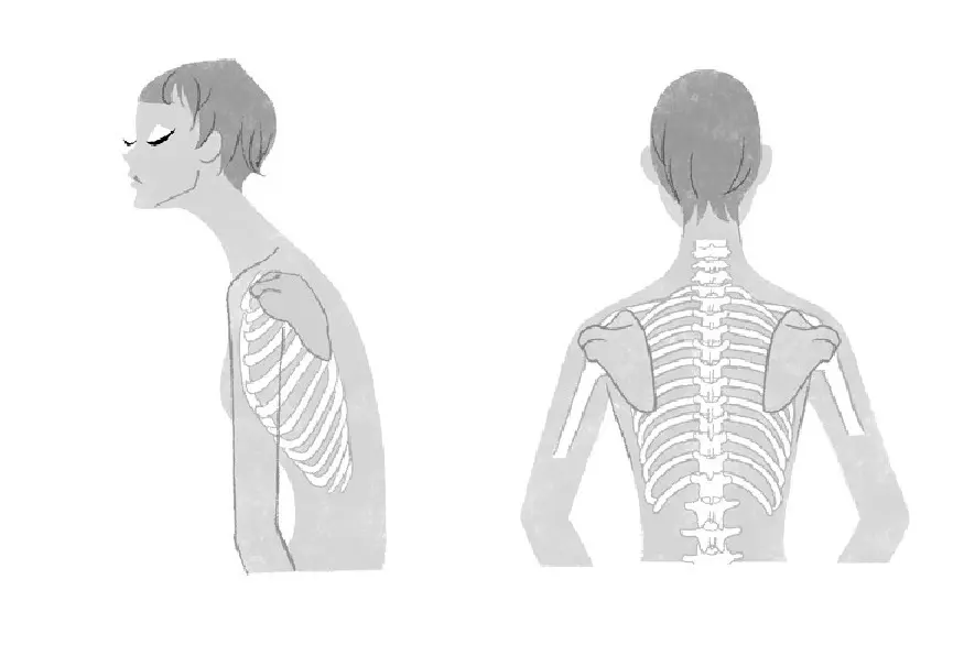 見られています。その猫背！　老けない姿勢の画像_3