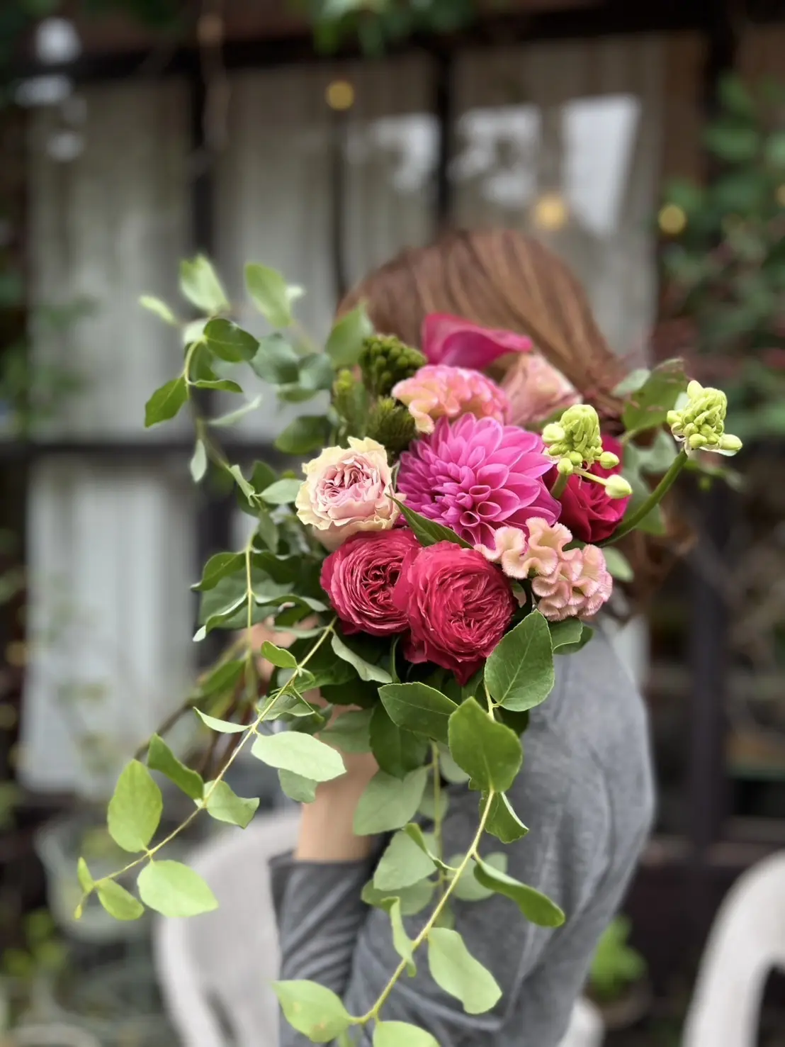 ほんのり秋を感じるブーケの画像_7