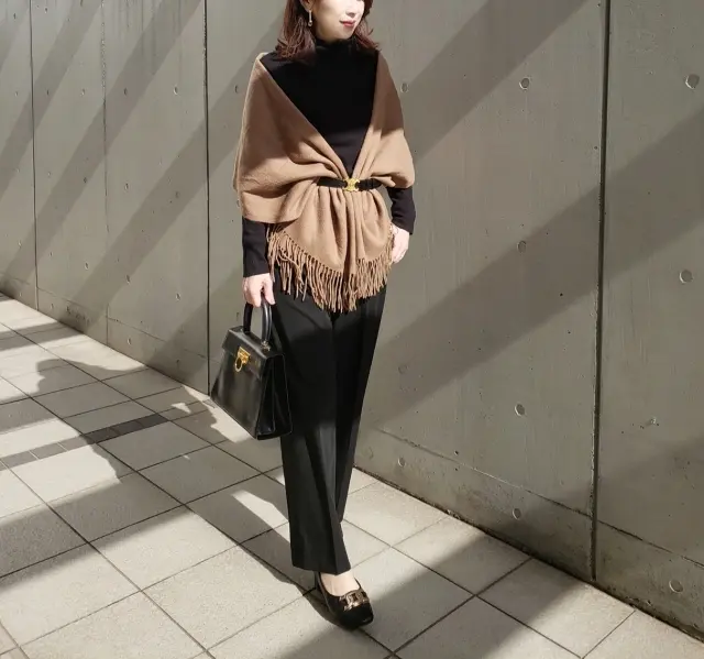 寒暖差を乗り切る強い味方!【カシミヤストの画像_9