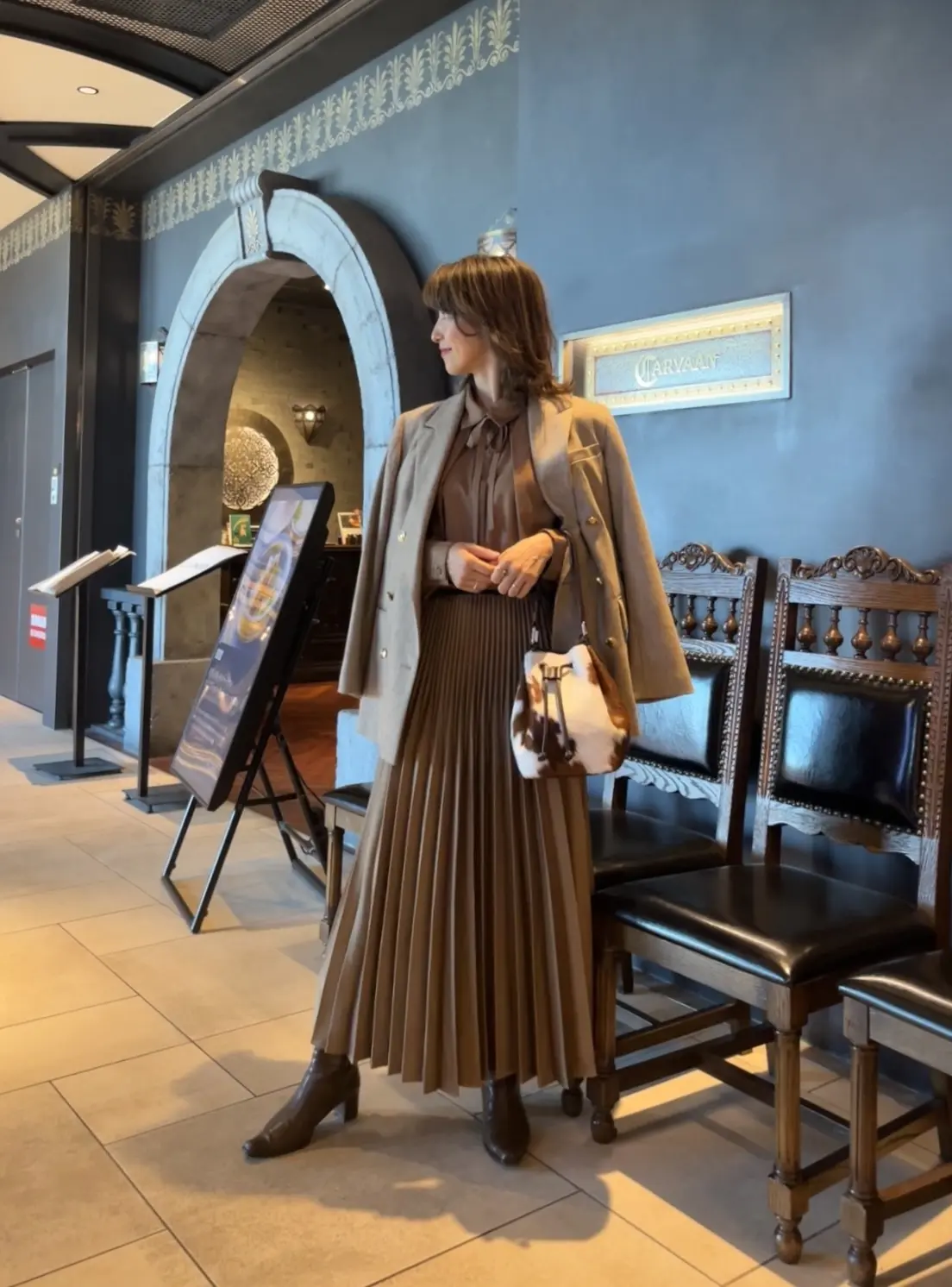 ツィードジャケット3style☆アラビアの画像_2