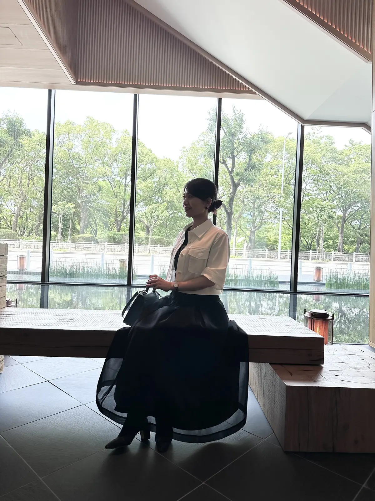 アラフィフチュールのスカートコーデの画像_4