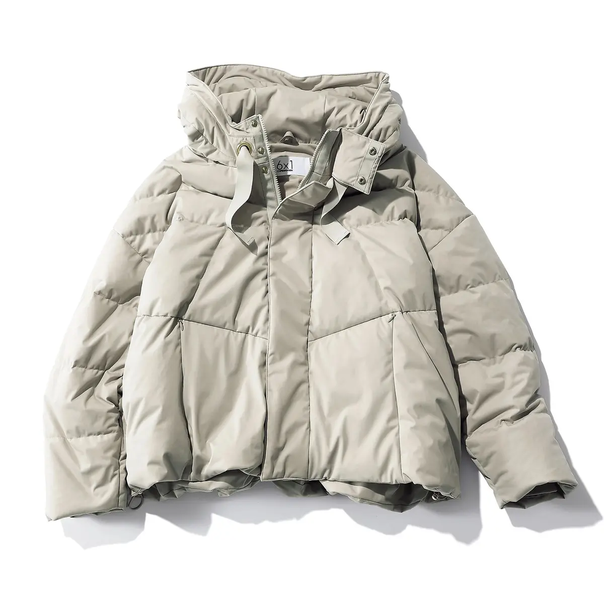 6×1 COPENHAGEN×eclat ショートダウン（裾ドローコードつき）