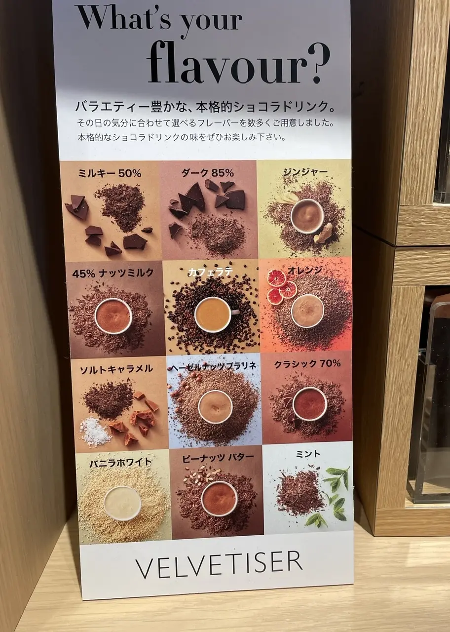 いろいろな種類のホットチョコレートに夢中の画像_1