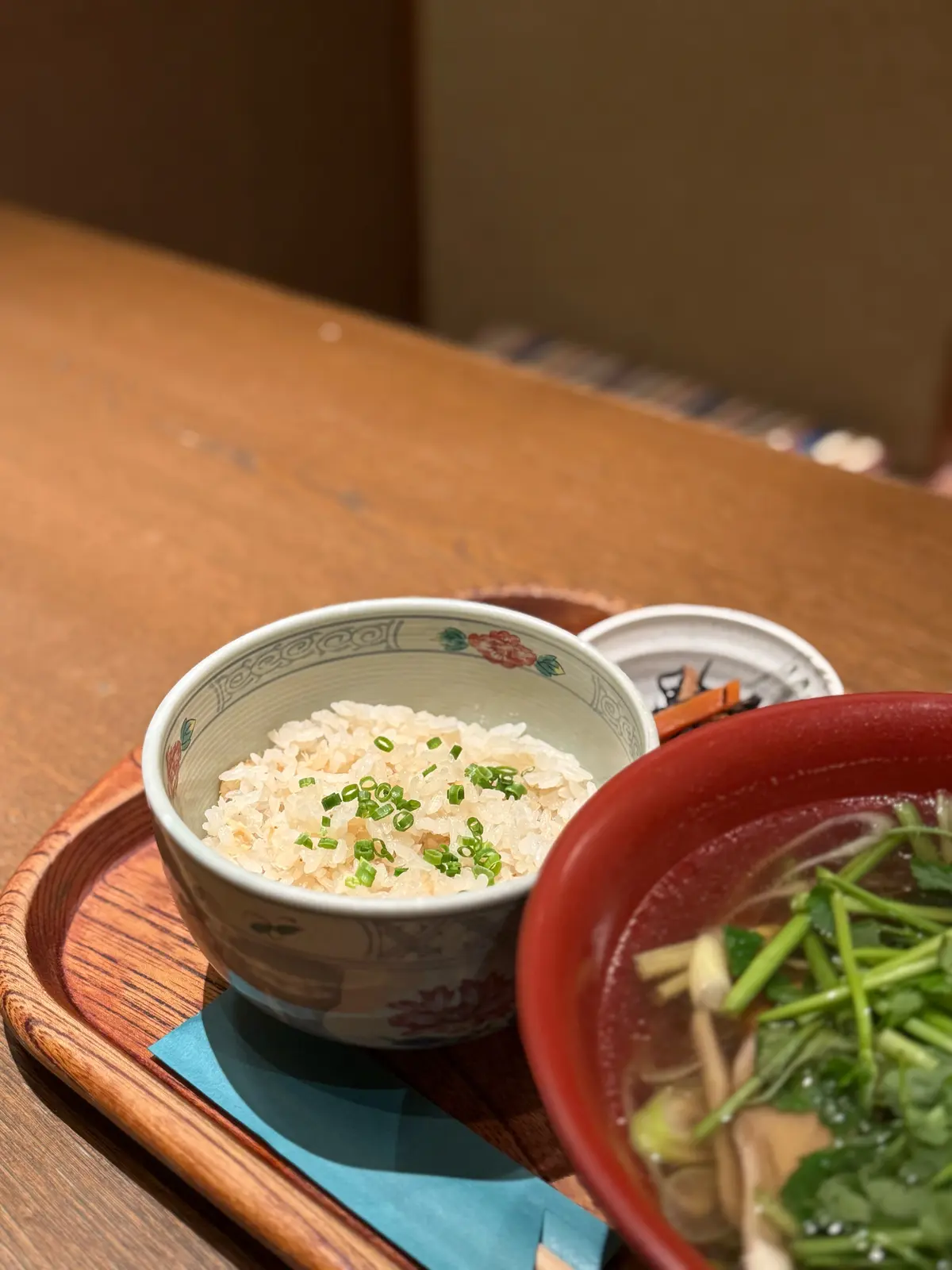 仙台　エスパル　ひっつみ庵　せりの旨煮と鯛めし　せり料理