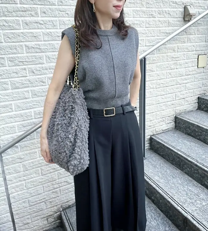 ZARAで狙っていたニット＆バミューダパの画像_1