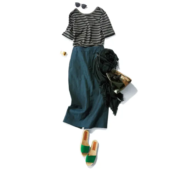 大人Tシャツを“きれい見せ、しゃれ見せ”の画像_9