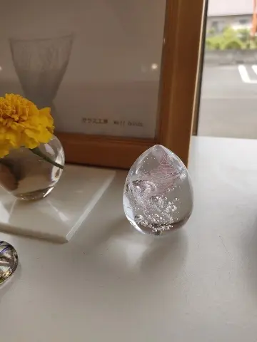 レースガラスの作品③