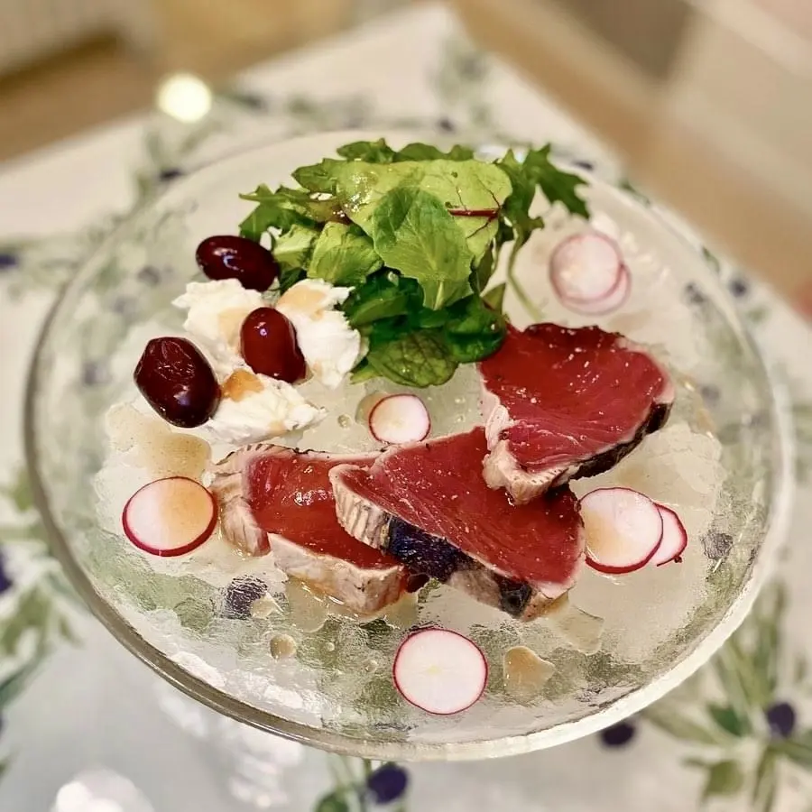 ワインに合う料理　カツオ