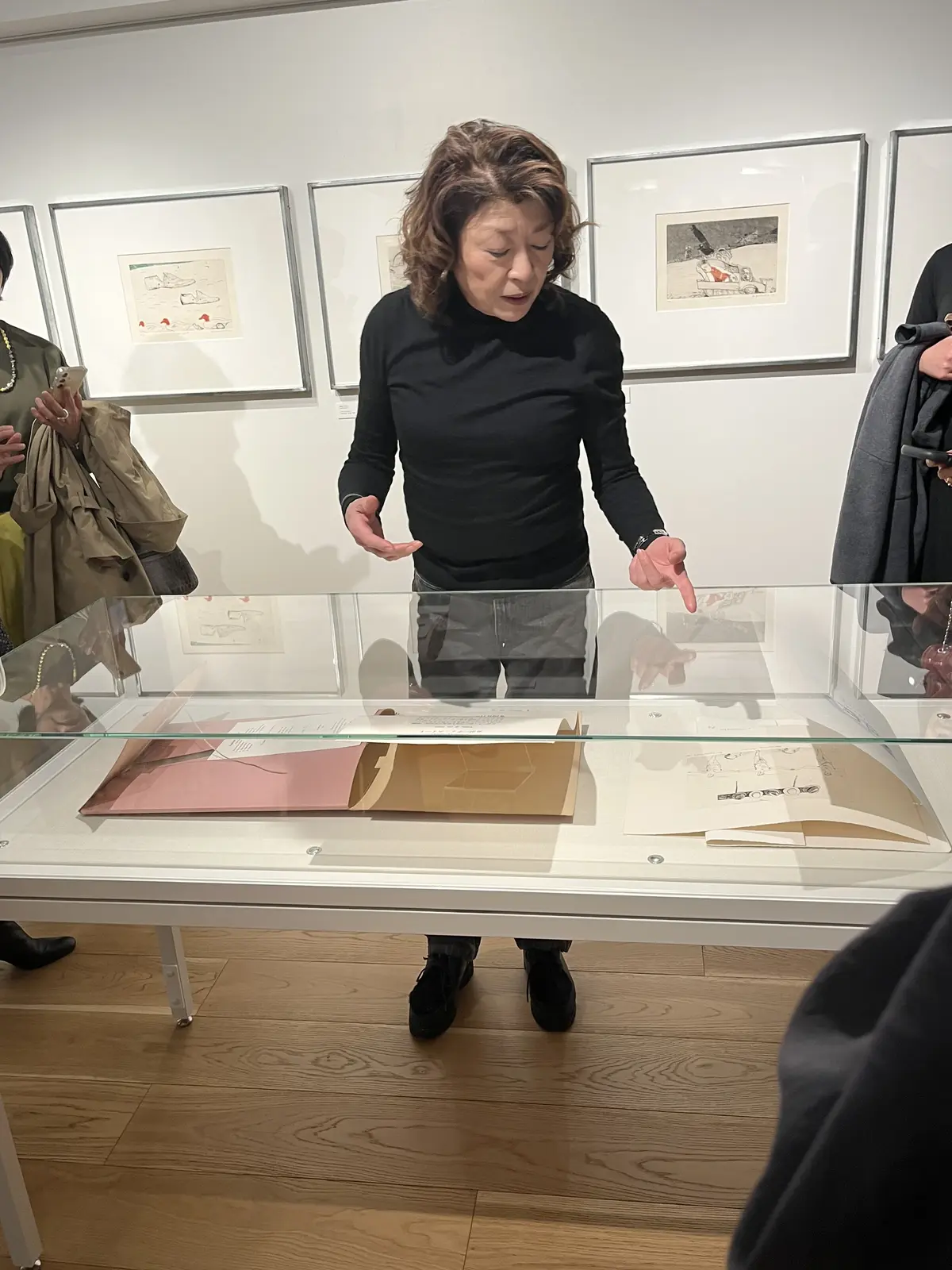 『山本容子版画展』ギャラリーツアーに参加の画像_6