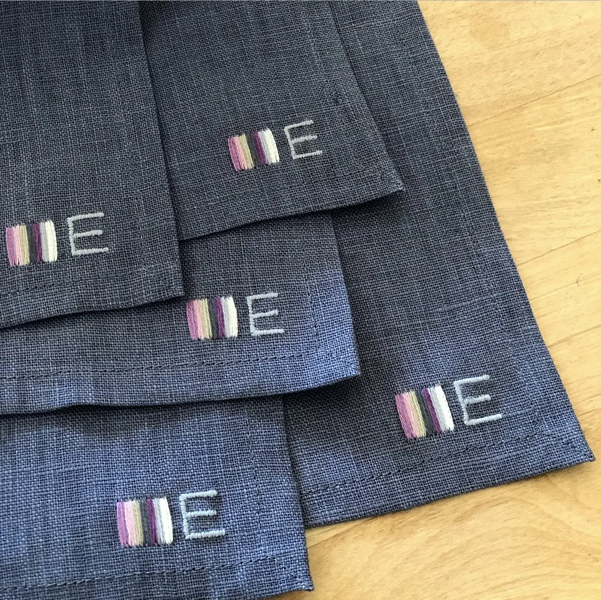 イニシャル刺繍を添えて 〜秋の手仕事①の画像_3