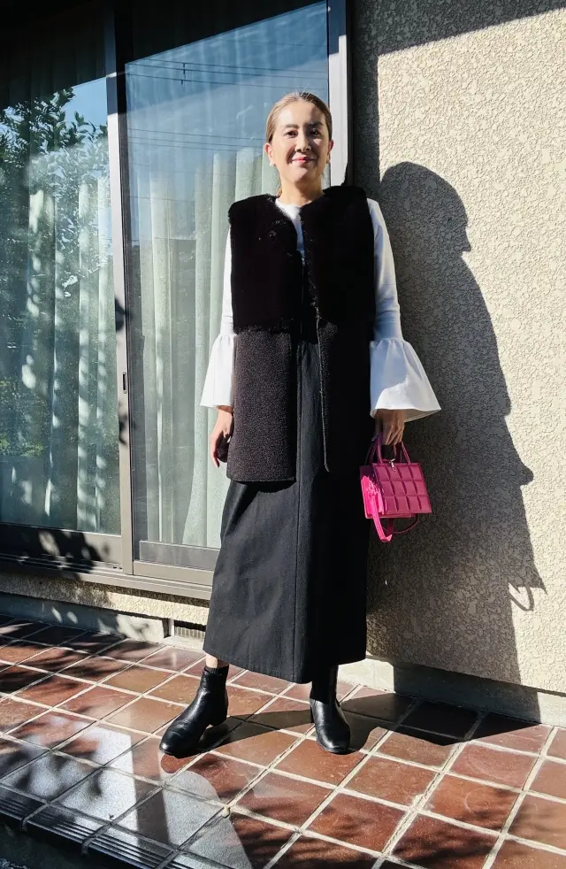 秋冬に効く🩷ファージレコーデの画像_4