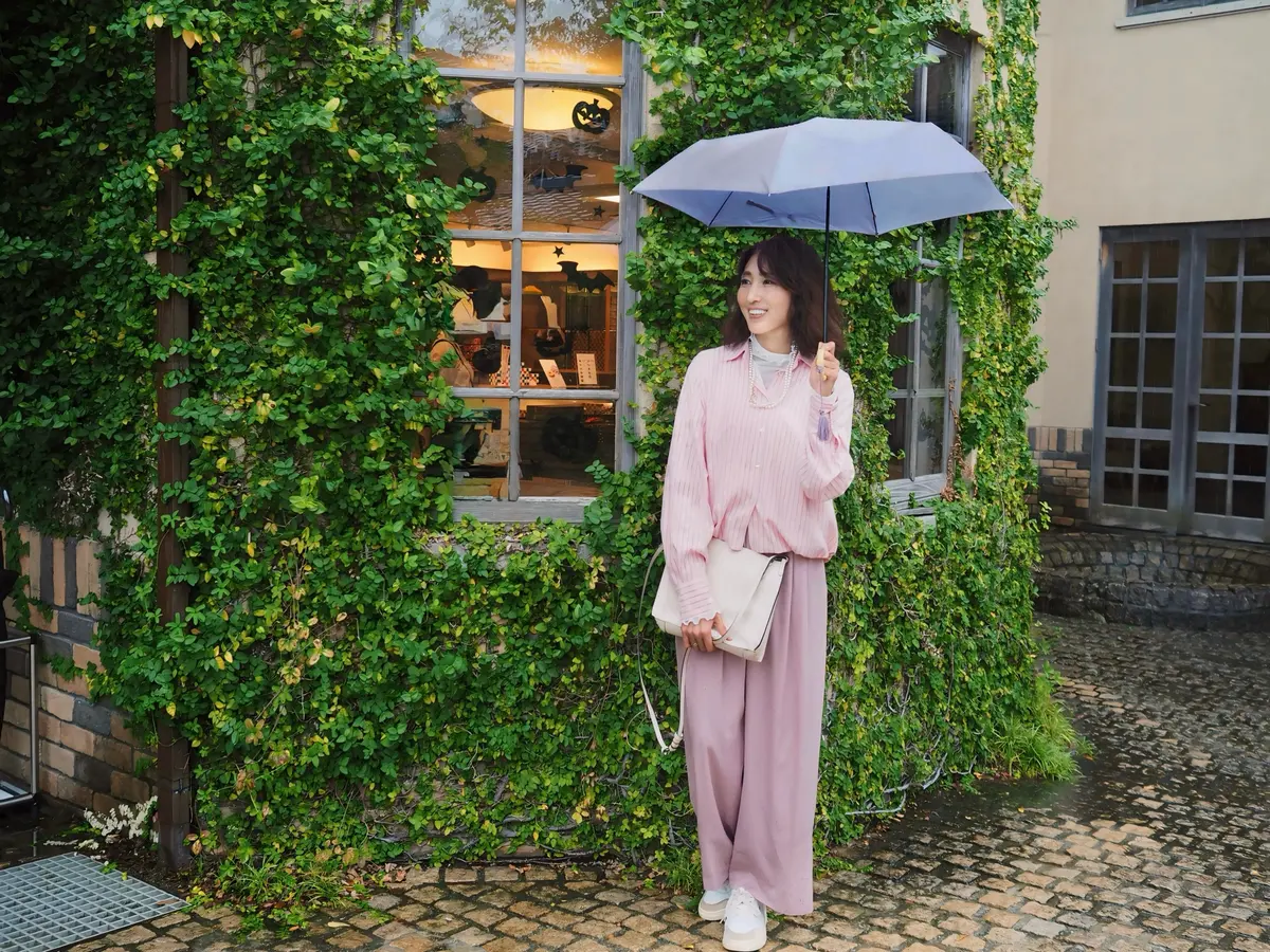 ZARA/オックスフォード ストライプ柄バルーンシャツ  ￥ 5,990