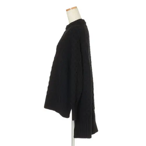 INSCRIRE×eclat アランクルーネックニット ￥49,000+税