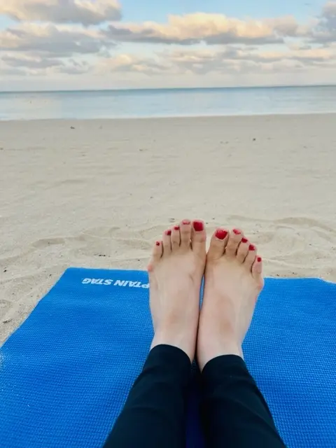 沖縄の海でモーニングヨガ♪の画像_5