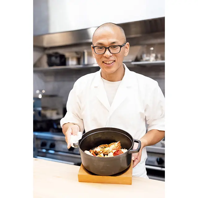 サ ービス精神旺盛な水野 隆弘さん。