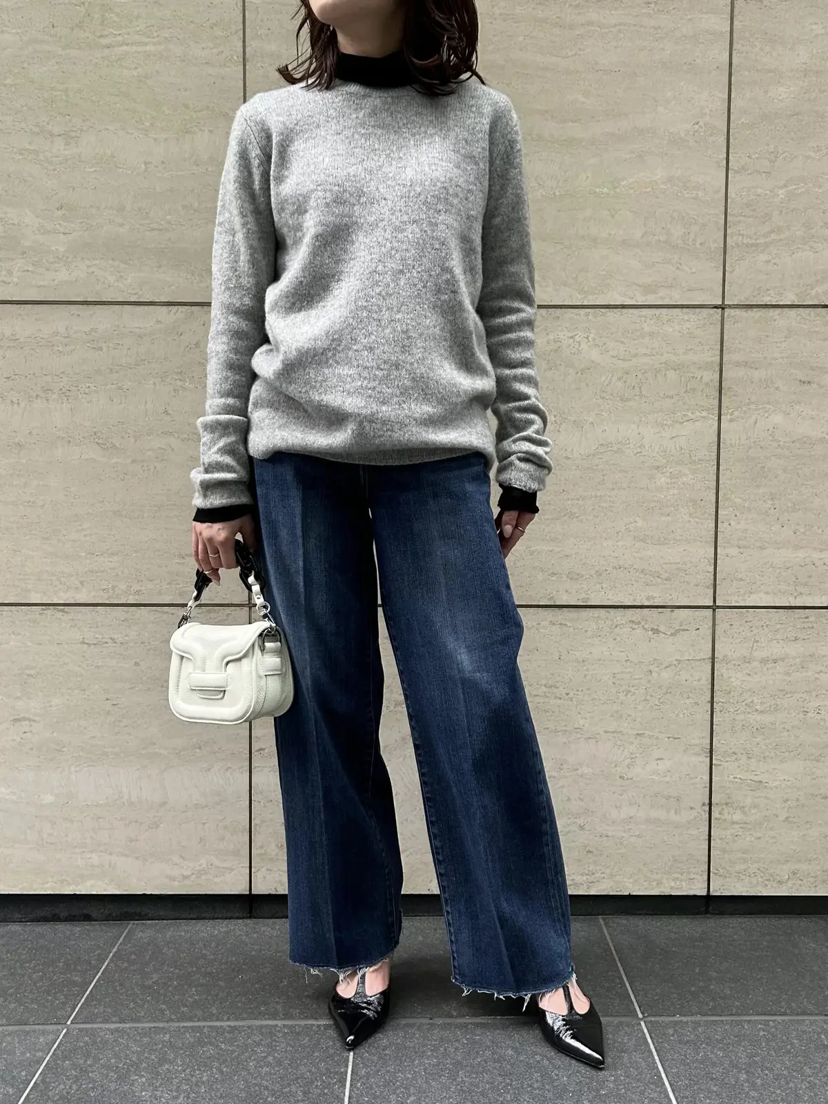 お家で洗えるカシミヤ100％の極上ニットの画像_6