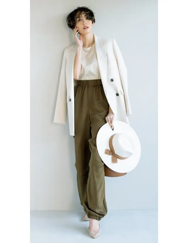 新鮮なメリハリバランスで、ジャケットスタイルを新しく