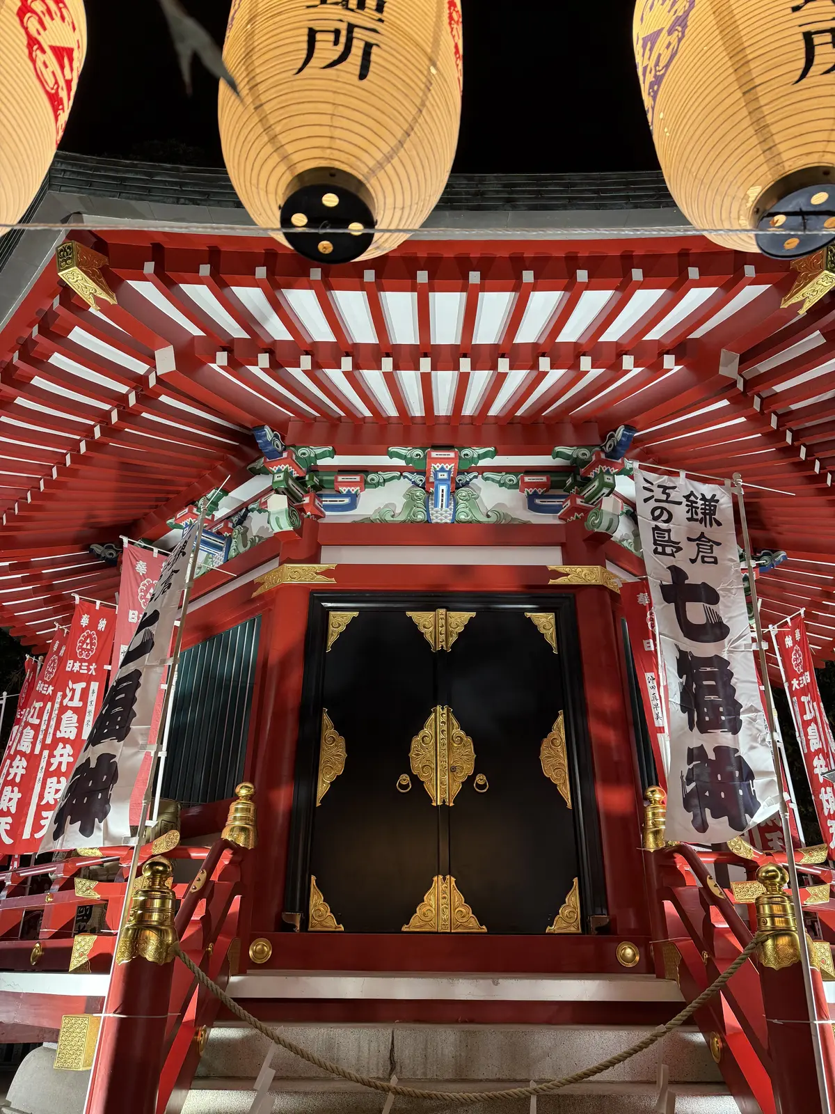 幻想的な夜の江の島、パワースポット巡りでの画像_8