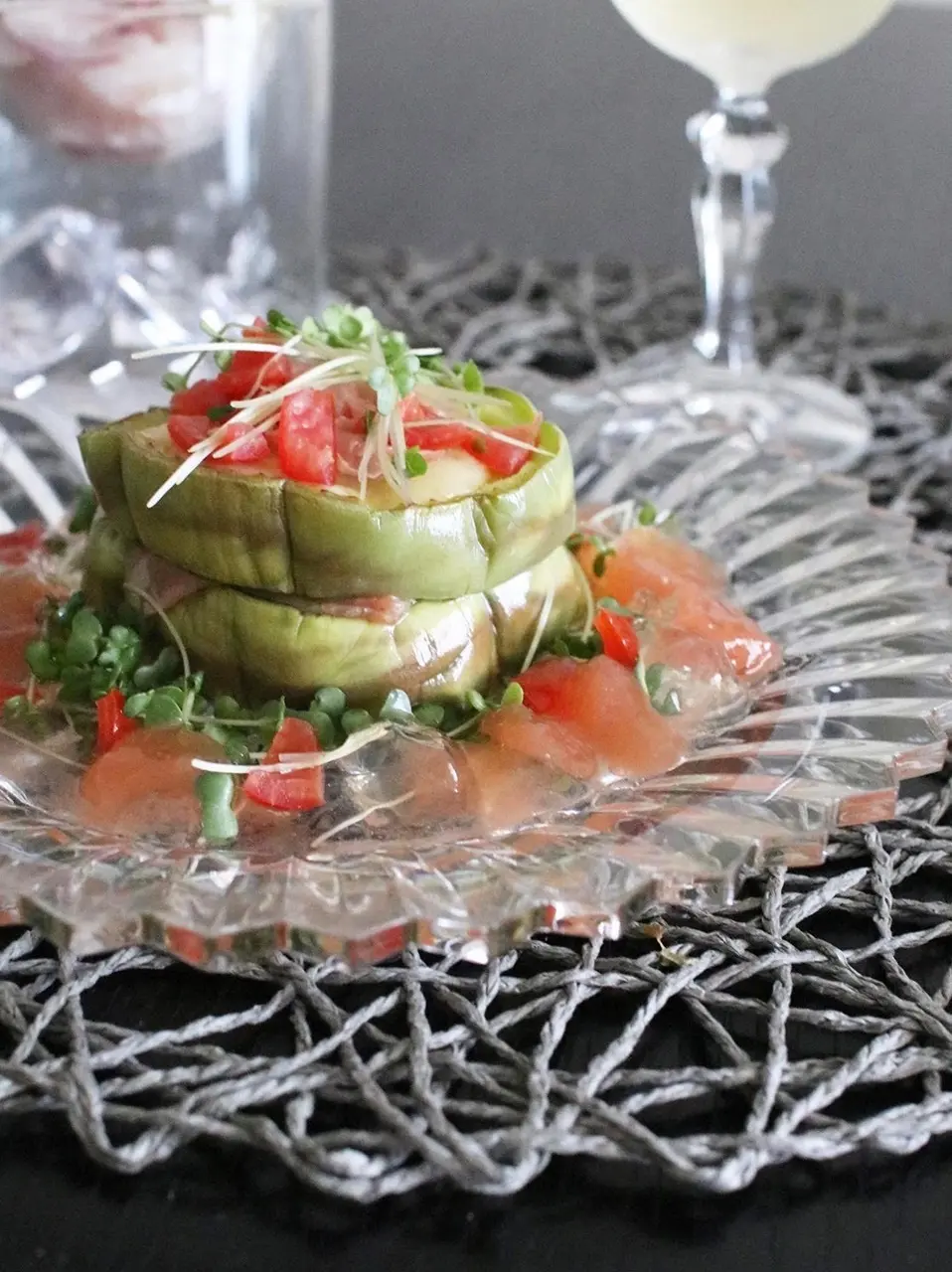 トロなすのステーキ