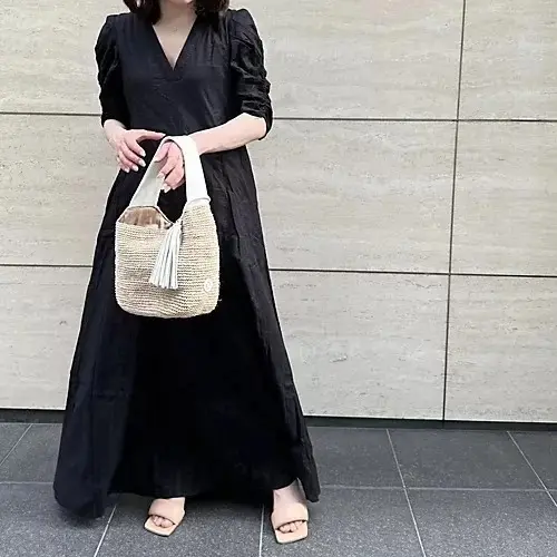 【50代 ワンピース】気温28度でも快適の画像_10