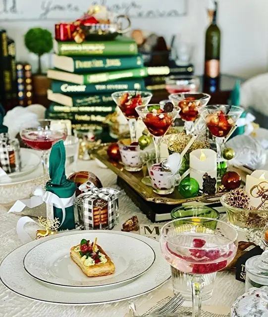 昨年のクリスマステーブル