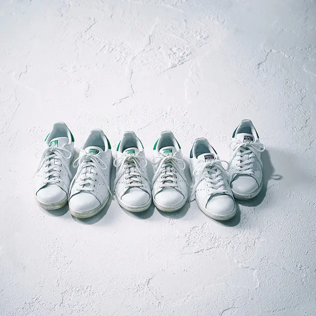 10代のころから愛用しているエッセンシャルアイテム「adidas STAN SMITH」