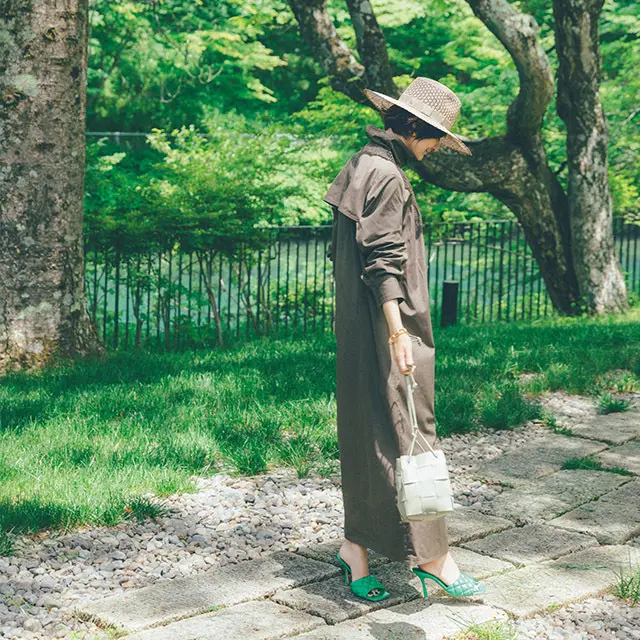 富岡佳子さん　ナチュラルモダンな「ワンピース」