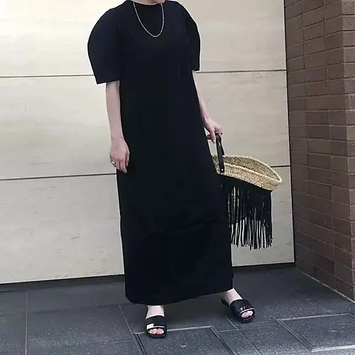 【50代 ワンピース】1枚で着映え、夏のの画像_20