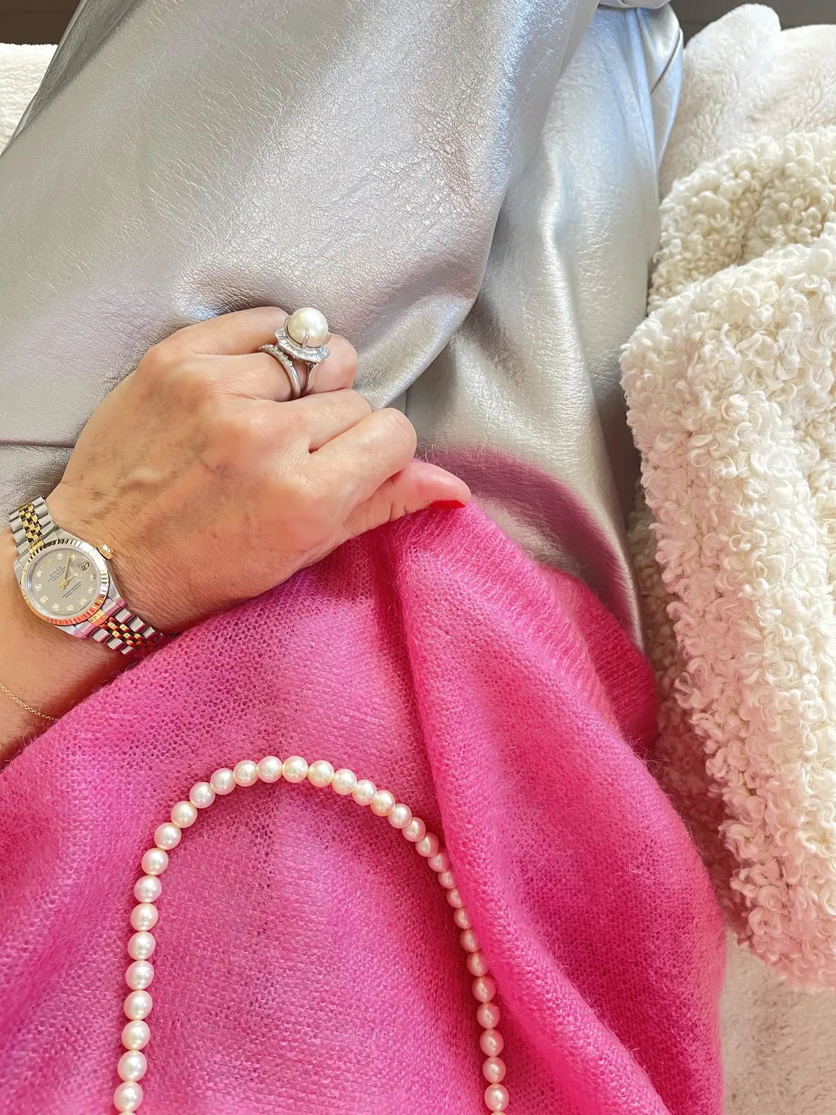 シルバーボトムス 3コーデの画像_4