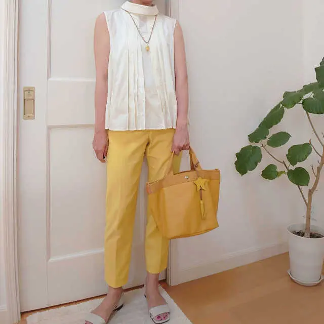 大好きなカラーボトムスが活躍する夏！の画像_6