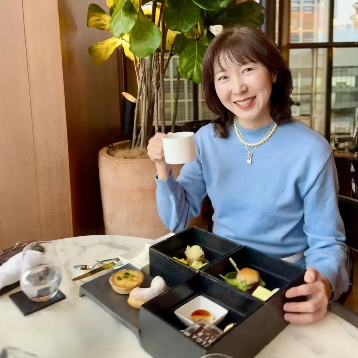 ブルガリ銀座タワーで アフタヌーンティーを♡