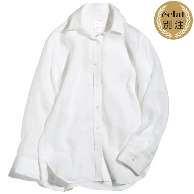 森 慶子×ラスパイユのリネンシャツ