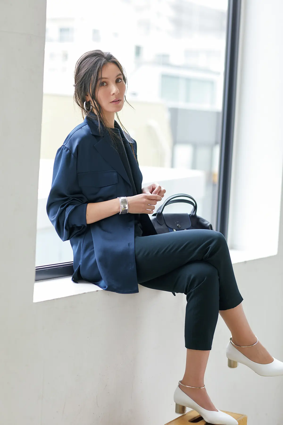 シャツ￥28,000／ユナイテッドアローズ